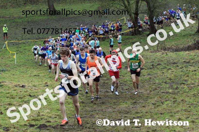 Senior mens 2022 North Eastern Harrier League, Thornley Farm, Peterlee, County Durham. Photo: David T. Hewitson/Sports for All Pics